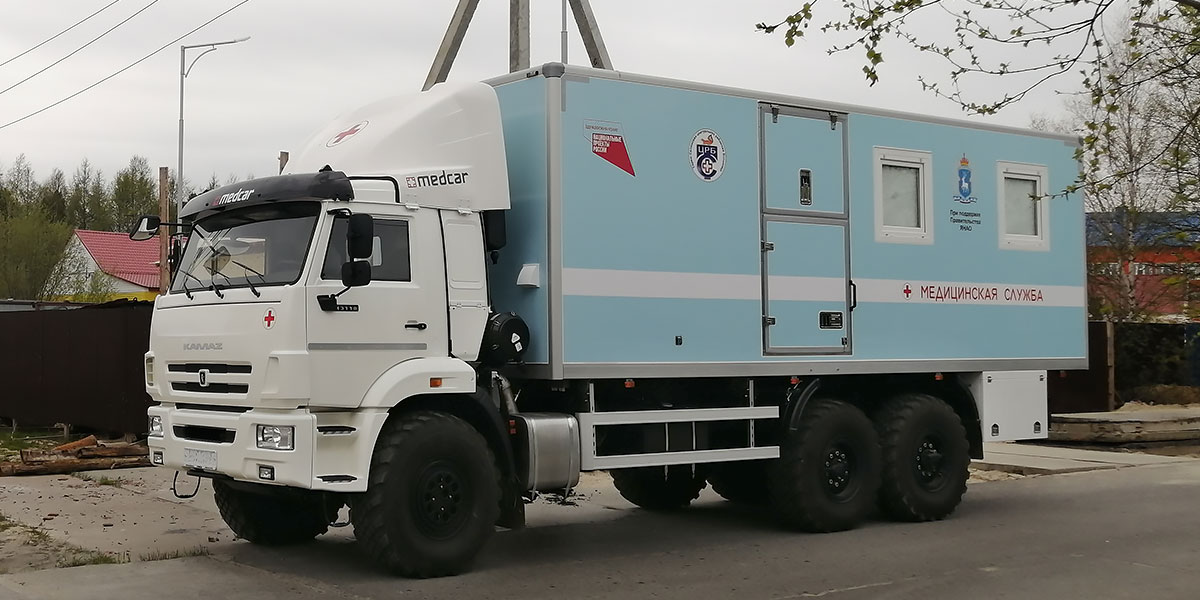 Передвижной медицинский комплекс Кардиомобиль. Транспортное средство